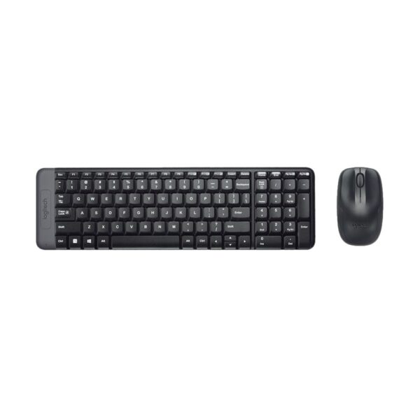 Teclado & Mouse Logitech MK220 Wireless, Preto - Image 3